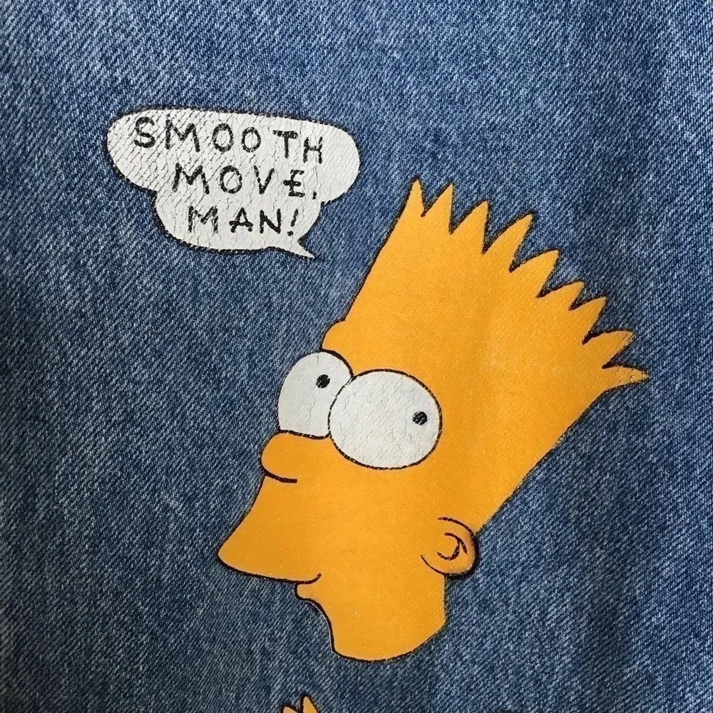Vintage 90’s StickShift Bart Simpson High Rise Jeans. - Picture 5 of 16